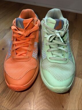 Nike Ja 1 Mismatched Bright Mandarin Mint Green Basketball Shoes Men’s Size 9.5